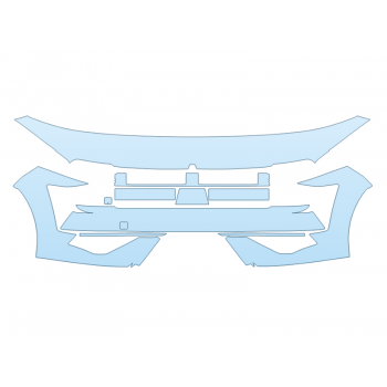 PAINT PROTECTION KIT - 2024 HYUNDAI KONA N-LINE BUMPER - PRECUT PPF CLEAR BRA WRAP