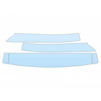 PAINT PROTECTION KIT - 2024 HYUNDAI KONA N-LINE ROOF - PILLARS - PRECUT PPF CLEAR BRA WRAP