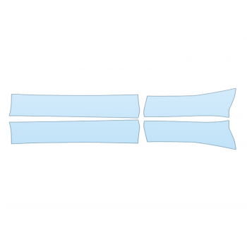 PAINT PROTECTION KIT - 2025 HYUNDAI KONA SEL ROCKERS - PRECUT PPF CLEAR BRA WRAP