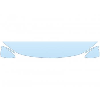 PAINT PROTECTION KIT - 2024 HYUNDAI SANTA CRUZ PREFERRED HOOD FENDERS MIRRORS 12 INCH - (WRAPPED EDGES) - PRECUT PPF CLEAR BRA WRAP