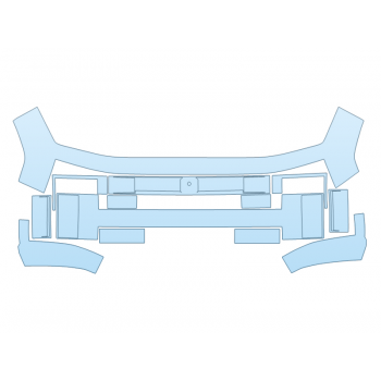 PAINT PROTECTION KIT - 2024 HYUNDAI SANTA FE LIMITED BUMPER - PRECUT PPF CLEAR BRA WRAP