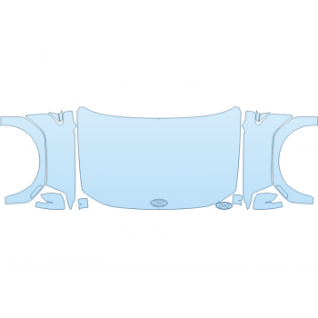 Precut PPF Kit – Clear Bra Paint Protection Film PAINT PROTECTION KIT - 2025 HYUNDAI SANTA FE SE FULL HOOD FENDERS MIRRORS  - (WRAPPED EDGES) - PRECUT PPF CLEAR BRA WRAP