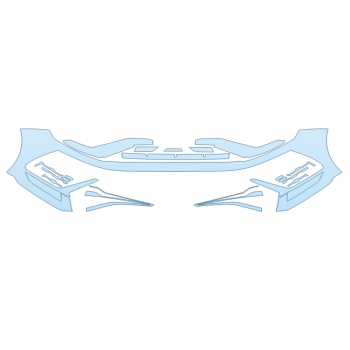 Precut PPF Kit – Clear Bra Paint Protection Film PAINT PROTECTION KIT - 2025 HYUNDAI SONATA N-LINE BUMPER - PRECUT PPF CLEAR BRA WRAP