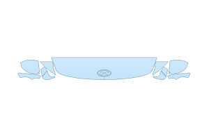 2027 HYUNDAI SONATA N-LINE HOOD FENDERS MIRRORS 12 INCH - (WRAPPED EDGES)