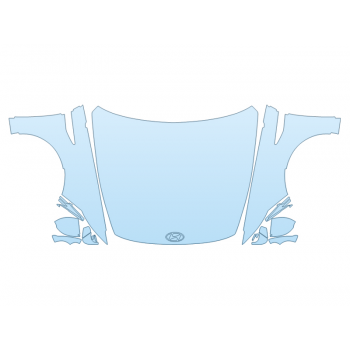 Precut PPF Kit – Clear Bra Paint Protection Film PAINT PROTECTION KIT - 2025 HYUNDAI SONATA N-LINE FULL HOOD FENDERS MIRRORS - PRECUT PPF CLEAR BRA WRAP