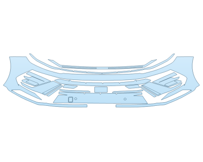 PAINT PROTECTION KIT - 2025 HYUNDAI SONATA SEL BUMPER - PRECUT PPF CLEAR BRA WRAP