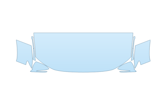 PAINT PROTECTION KIT - 2027 HYUNDAI TUCSON HYBRID SEL HOOD FENDERS MIRRORS 30 INCH - - PRECUT PPF CLEAR BRA WRAP