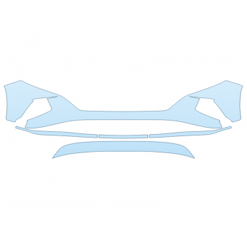 PAINT PROTECTION KIT - 2024 HYUNDAI TUCSON LIMITED BUMPER - PRECUT PPF CLEAR BRA WRAP