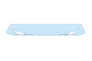 2027 HYUNDAI TUCSON N LINE HOOD FENDERS MIRRORS 12 INCH - (WRAPPED EDGES)