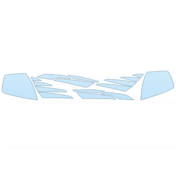 PAINT PROTECTION KIT - 2025 HYUNDAI TUCSON N LINE HEADLIGHTS - PRECUT PPF CLEAR BRA WRAP