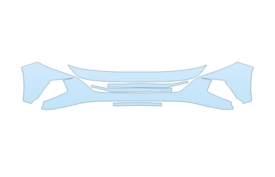 PAINT PROTECTION KIT - 2027 HYUNDAI TUCSON SE BUMPER (MULTI PIECE) - PRECUT PPF CLEAR BRA WRAP