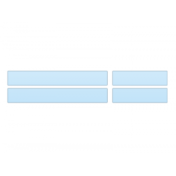 PAINT PROTECTION KIT - 2024 HYUNDAI VENUE LIMITED DOOR SILLS - PRECUT PPF CLEAR BRA WRAP