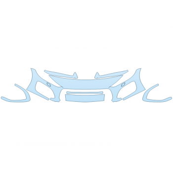 Precut PPF Kit – Clear Bra Paint Protection Film PAINT PROTECTION KIT - 2024 JAGUAR F TYPE CONVERTIBLE BASE BUMPER - PRECUT PPF CLEAR BRA WRAP