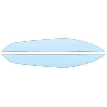 PAINT PROTECTION KIT - 2024 JAGUAR F TYPE CONVERTIBLE BASE HEADLIGHTS - PRECUT PPF CLEAR BRA WRAP