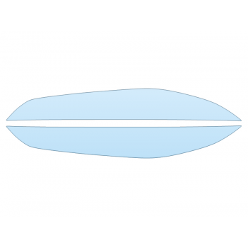 PAINT PROTECTION KIT - 2024 JAGUAR F TYPE CONVERTIBLE R-DYNAMIC HEADLIGHTS - PRECUT PPF CLEAR BRA WRAP