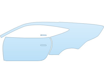PAINT PROTECTION KIT - 2024 JAGUAR F TYPE COUPE BASE DRIVER SIDE - PRECUT PPF CLEAR BRA WRAP