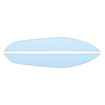 PAINT PROTECTION KIT - 2024 JAGUAR F TYPE COUPE BASE HEADLIGHTS - PRECUT PPF CLEAR BRA WRAP