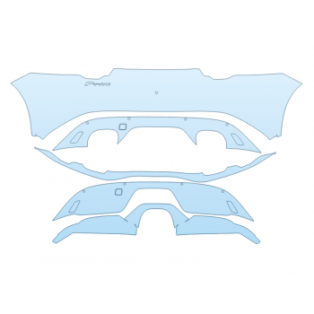 Precut PPF Kit – Clear Bra Paint Protection Film PAINT PROTECTION KIT - 2024 JAGUAR F TYPE COUPE R-DYNAMIC REAR BUMPER - PRECUT PPF CLEAR BRA WRAP