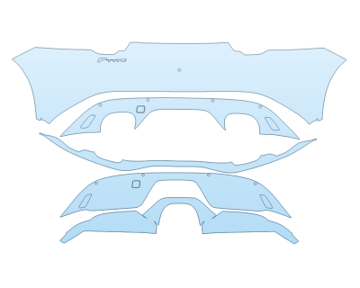 Precut PPF Kit – Clear Bra Paint Protection Film PAINT PROTECTION KIT - 2024 JAGUAR F TYPE COUPE R-DYNAMIC REAR BUMPER - PRECUT PPF CLEAR BRA WRAP