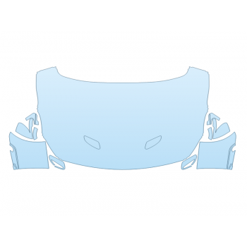 Precut PPF Kit – Clear Bra Paint Protection Film PAINT PROTECTION KIT - 2024 JAGUAR F TYPE COUPE R-DYNAMIC FULL HOOD FENDERS MIRRORS - (WRAPPED EDGES) - PRECUT PPF CLEAR BRA WRAP