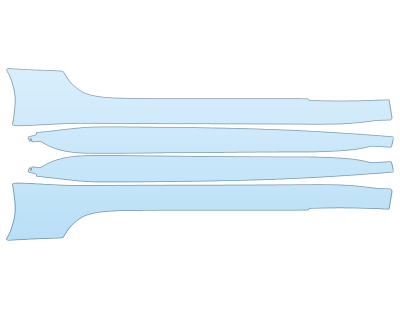 Precut PPF Kit – Clear Bra Paint Protection Film PAINT PROTECTION KIT - 2024 JAGUAR F TYPE COUPE R-DYNAMIC ROCKERS - PRECUT PPF CLEAR BRA WRAP