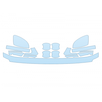 Precut PPF Kit – Clear Bra Paint Protection Film PAINT PROTECTION KIT - 2024 JAGUAR F-PACE P250 S REAR BUMPER - MIRRORS - DOOR CUPS - PRECUT PPF CLEAR BRA WRAP