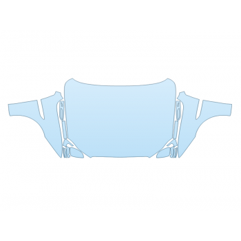 PAINT PROTECTION KIT - 2025 JAGUAR F-PACE P340 S FULL HOOD FENDERS MIRRORS  - (WRAPPED EDGES) - PRECUT PPF CLEAR BRA WRAP