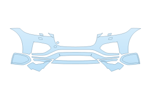 2027 JAGUAR F-PACE R-DYNAMIC BUMPER - WASHERS
