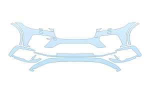 2027 JAGUAR F-PACE SVR BUMPER - WASHERS