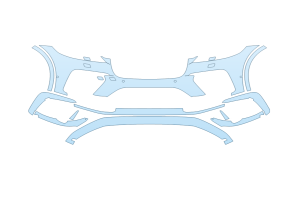 2027 JAGUAR F-PACE SVR BUMPER - WASHERS - SENSORS