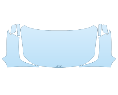 2024 JEEP COMPASS ALTITUDE FULL HOOD FENDERS MIRRORS