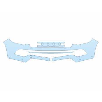 PAINT PROTECTION KIT - 2025 JEEP COMPASS SPORT BUMPER - PRECUT PPF CLEAR BRA WRAP