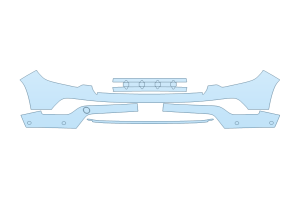 2027 JEEP COMPASS SPORT BUMPER (MULTI PIECE)