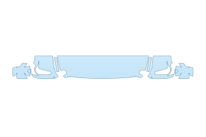 2027 JEEP GLADIATOR HIGH ALTITUDE HOOD FENDERS MIRRORS 18 INCH - (WRAPPED EDGES)