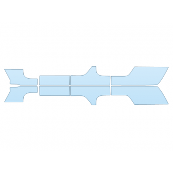 PAINT PROTECTION KIT - 2025 JEEP GLADIATOR MOHAVE ROCKERS - PRECUT PPF CLEAR BRA WRAP