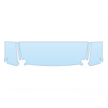 PAINT PROTECTION KIT - 2025 JEEP GLADIATOR OVERLAND HOOD FENDERS MIRRORS 24 INCH - - PRECUT PPF CLEAR BRA WRAP
