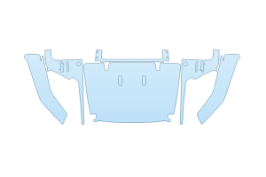 2027 JEEP GLADIATOR OVERLAND FULL HOOD FENDERS MIRRORS - (WRAPPED EDGES)