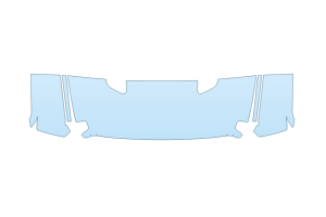 2027 JEEP GLADIATOR RUBICON HOOD FENDERS MIRRORS 24 INCH - (WRAPPED EDGES)