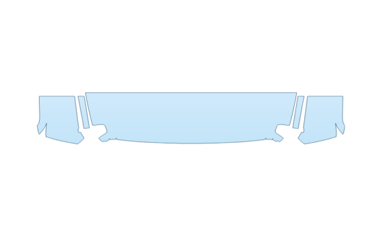 PAINT PROTECTION KIT - 2027 JEEP GLADIATOR SPORT S HOOD FENDERS MIRRORS 18 INCH - (WRAPPED EDGES) - PRECUT PPF CLEAR BRA WRAP