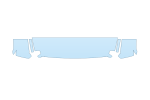 2027 JEEP GLADIATOR WILLYS HOOD FENDERS MIRRORS 18 INCH - (WRAPPED EDGES)