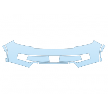2025 JEEP GRAND WAGONEER L BASE BUMPER - PRECUT PPF CLEAR BRA WRAP