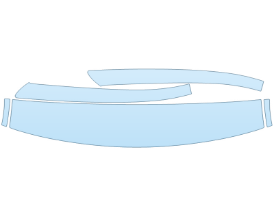 2025 JEEP GRAND WAGONEER L SERIES III ROOF - PILLARS - PRECUT PPF CLEAR BRA WRAP