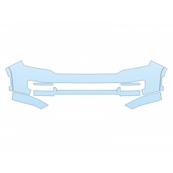 PAINT PROTECTION KIT - 2025 JEEP WAGONEER L SERIES II BUMPER - PRECUT PPF CLEAR BRA WRAP