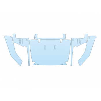 PAINT PROTECTION KIT - 2024 JEEP WRANGLER SAHARA ALTITUDE FULL HOOD FENDERS MIRRORS  - (WRAPPED EDGES) - PRECUT PPF CLEAR BRA WRAP