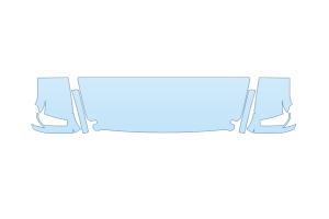2027 JEEP WRANGLER 4XE SAHARA HOOD FENDERS MIRRORS 24 INCH - (WRAPPED EDGES)
