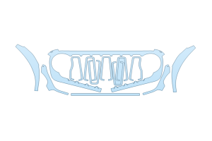 2027 JEEP WRANGLER 4XE SAHARA GRILL