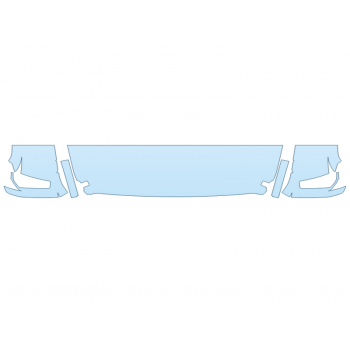 PAINT PROTECTION KIT - 2025 JEEP WRANGLER 4XE SPORT S HOOD FENDERS MIRRORS 18 INCH - (WRAPPED EDGES) - PRECUT PPF CLEAR BRA WRAP