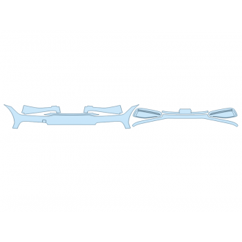 PAINT PROTECTION KIT - 2024 KIA EV6 GT-LINE BUMPER (MULTI PIECE) - PRECUT PPF CLEAR BRA WRAP