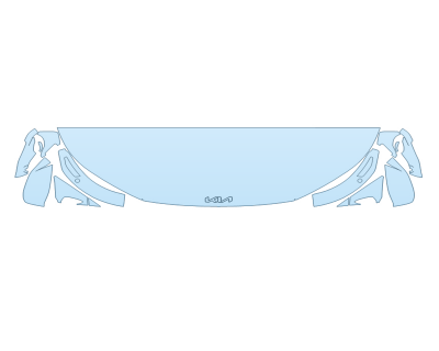 PAINT PROTECTION KIT - 2024 KIA EV6 GT-LINE HOOD FENDERS MIRRORS 24 INCH - (WRAPPED EDGES) - PRECUT PPF CLEAR BRA WRAP
