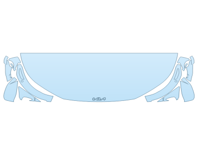 PAINT PROTECTION KIT - 2024 KIA EV6 GT-LINE HOOD FENDERS MIRRORS 30 INCH - - PRECUT PPF CLEAR BRA WRAP